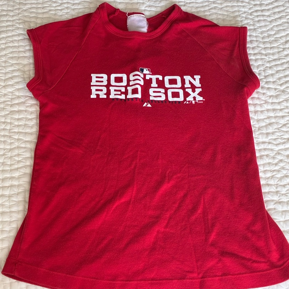 Boston Red Sox Red Short Sleeve Tee for Women